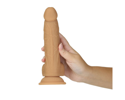 Фалоімітатор ADDICTION 8" Dual Density Silicone Dildo Caramel (20,3 см)