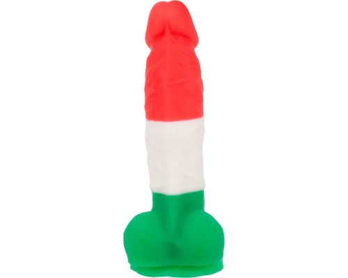 Кольоровий фалоімітатор ADDICTION - LEONARDO - 7 "- 3 COLOURS, 17,8 см