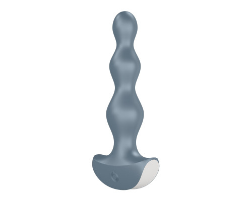 Анальный стимулятор-бусины с двумя моторами Satisfyer Lolli-Plug 2 Ice blue