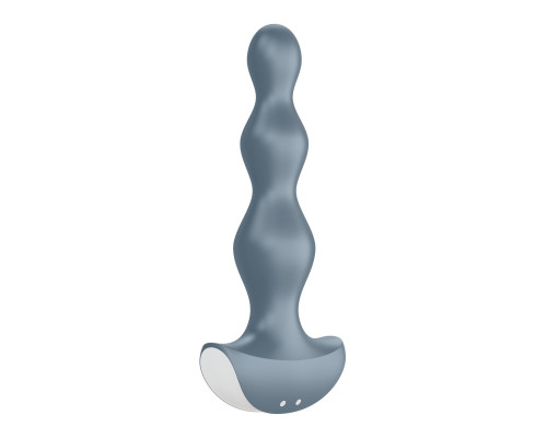 Анальный стимулятор-бусины с двумя моторами Satisfyer Lolli-Plug 2 Ice blue