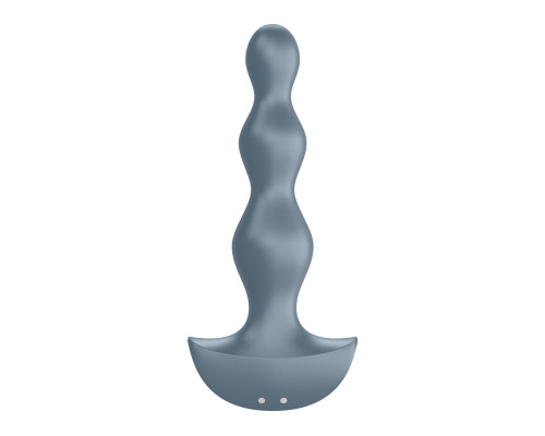 Анальный стимулятор-бусины с двумя моторами Satisfyer Lolli-Plug 2 Ice blue
