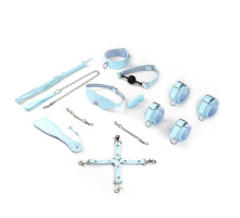 Набір БДСМ Liebe Seele Macaron 9 аксесуарів Bondage Kit-Mint