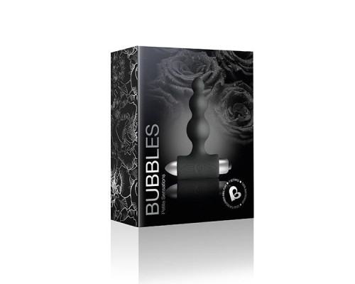 Анальний вібратор Rocks Off Petite Sensations — Bubbles Black