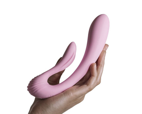 Вібратор Adrien Lastic G-wave вагінально-кліторальний, 2 мотора, універсальний