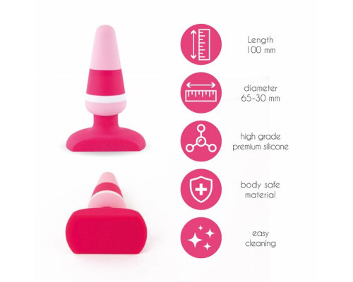 Анальна пробка FeelzToys - Plugz Butt Plug Colors Nr. 2