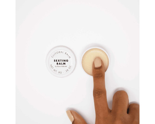 Бальзам для клітора Bijoux Indiscrets Sexting Balm (Пиши, грай та запалюй), що розігріває