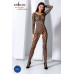 Бодистокинг с крупной сеткой Passion BS077 black