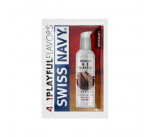Распродажа!!! Пробник Swiss Navy 4 in 1 Chocolate Sensation 5 мл (срок 07.02.2024)