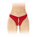 Трусики з перлами і доступом Fashion Secret Sophie Red