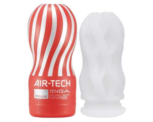 Мастурбатор Tenga Air-Tech Regular, вища аеростимуляція та всмоктувальний ефект