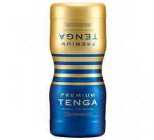 Мастурбатор Tenga Premium Dual Sensation Cup двосторонній, із двома незалежними каналами