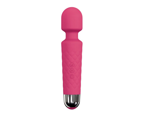 Мінівібромасажер Dorcel Wand Wanderful Magenta потужний, водонепроникний, 18 режимів роботи