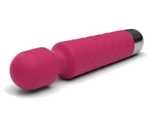 Мінівібромасажер Dorcel Wand Wanderful Magenta потужний, водонепроникний, 18 режимів роботи