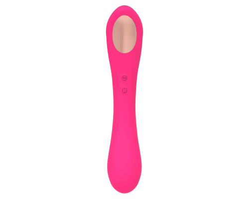 Вібратор та вакуумний кліторальний стимулятор 2-в-1 Alive Quiver Magenta Pink оновлена ​​модель