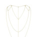 Ланцюжок для спини Bijoux Indiscrets Magnifique Back and Cleavage Chain - Gold, прикраса для тіла