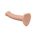 Насадка для страпона Strap-On-Me Dual Density Dildo Flesh XL, диаметр 4,5см, двухслойная, гибкая
