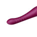 Смарт-вібратор-пульсатор Zalo — King Velvet Purple, кристал Swarovski