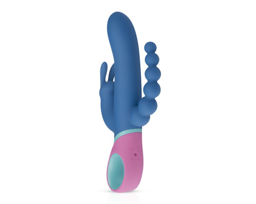 Вібратор кролік з ротацією и анальним стимулятором PMV20 Vice - Double Vibrator