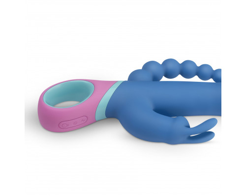 Вібратор кролік з ротацією и анальним стимулятором PMV20 Vice - Double Vibrator