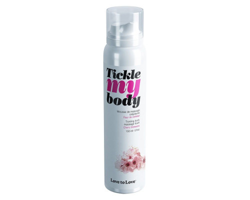Масажна піна Love To Love TICKLE MY BODY Cherry Blossom (150 мл) зволожуюча