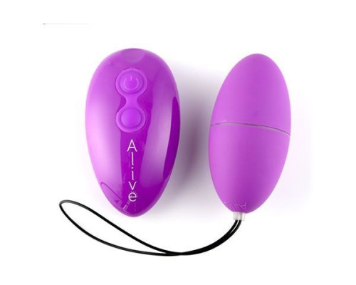 Виброяйце Alive Magic Egg 2.0 Black із пультом ДУ
