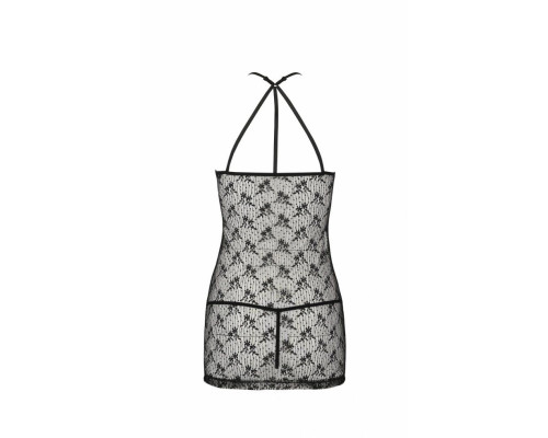 Напівпрозора сорочка AZALIA CHEMISE black XXL/XXXL Passion