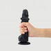 Реалістичний фалоімітатор Strap-On-Me Sliding Skin Realistic Dildo Black - M, ефект рухливої шкіри