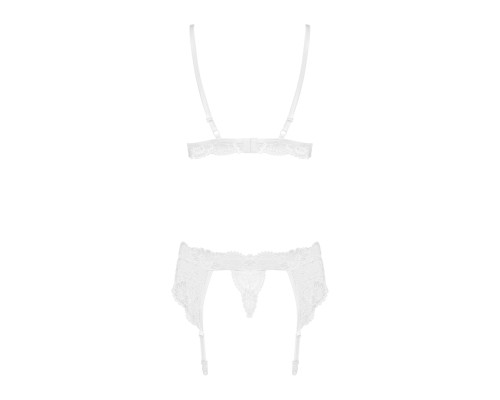 Obsessive 810-SEG-2 3 pcs set white L/XL