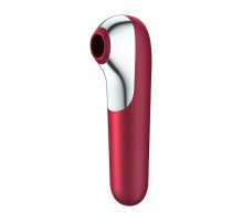 Satisfyer Dual Love - вакуумний кліторальний смарт-стимулятор 2-в-1 Red