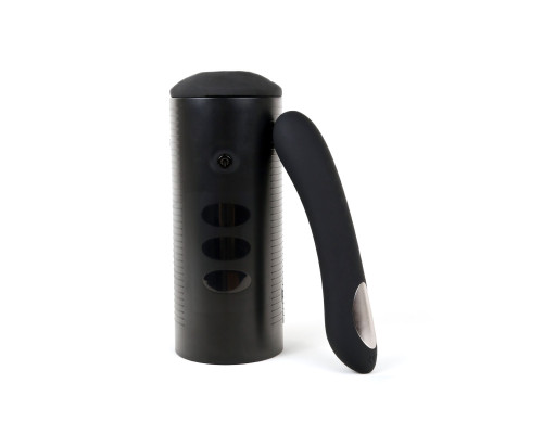 Інтерактивний набір мастурбатор Kiiroo Titan + стимулятор точки G Pearl 2 Couple Set Black