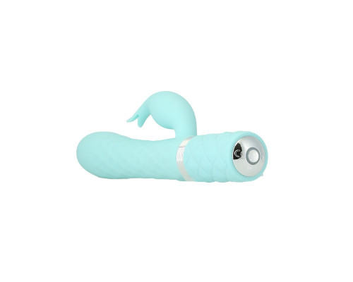 Розкішний вібратор Pillow Talk Lively Teal з кристалом Сваровські для точки G, подарункова упаковка