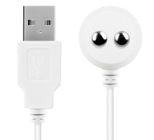 Зарядка (запасний кабель) для іграшок Satisfyer USB charging cable White (м'ята упаковка!!!)