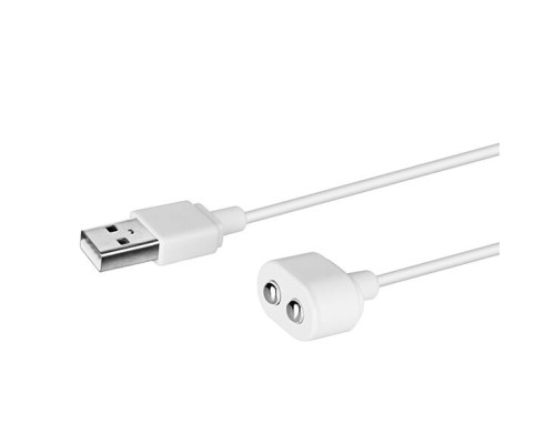 Зарядка (запасний кабель) для іграшок Satisfyer USB charging cable White (м'ята упаковка!!!)