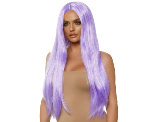 Leg Avenue Long straight center part wig lavender