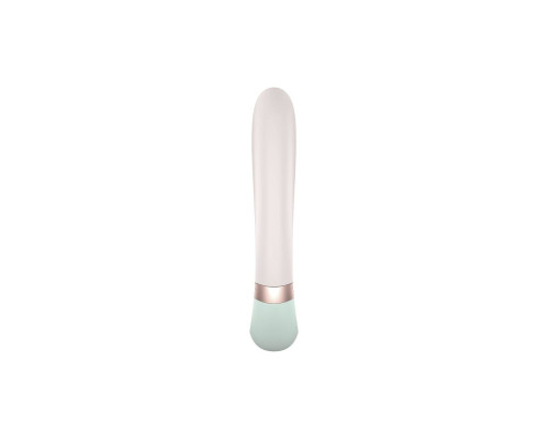 Смарт вібратор кролик із підігрівом Satisfyer Heat Wave Mint