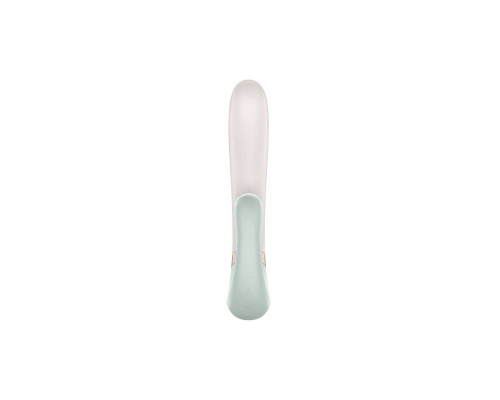 Смарт вібратор кролик із підігрівом Satisfyer Heat Wave Mint