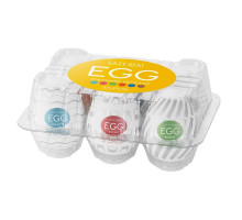 Набір яєць-мастурбаторів Tenga Egg New Standard Pack (6 яєць)