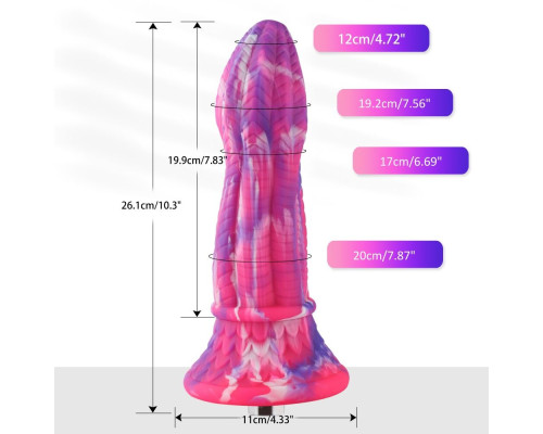 Hismith 10.3" Silicone Dildo Monster Dildo Series