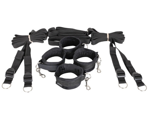 Набор для фиксации ног и рук Sportsheets Under Bed Restraint System (прокладывается под матрасом)