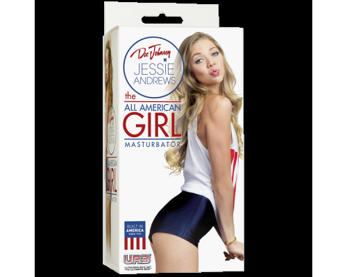 Мастурбатор вагіна Doc Johnson Jessie Andrews - The All American Pussy
