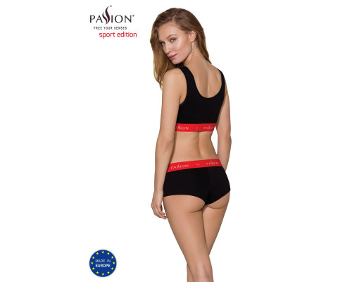 Спортивний топ на широких бретелях Passion PS003 TOP black, size XL