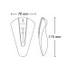 Кліторальний вібратор Shunga - Obi Intimate Massager Black