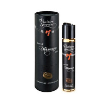 Масажна олія Plaisirs Secrets Chocolate (59 мл) з афродизіаками, їстівна, подарункова упаковка