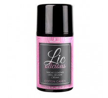 Гель для минета Sensuva - Lic-o-licious Cotton Candy (50 мл), маслянистый, без сахара