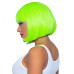 Leg Avenue 12" Neon short bob wig Neon Green