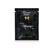 Пробник масажної олії Plaisirs Secrets Creme Brulee (3 мл)