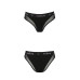 Трусики з прозорою вставкою Passion PS002 PANTIES black, size XL