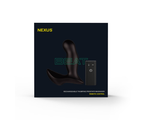 Масажер простати Nexus Beat з пульсуючою перлиною і вібрацією
