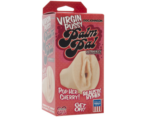 Мастурбатор вагіна діви Doc Johnson Virgin Pussy Palm Pal - ULTRASKYN