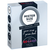 Набор презервативов Mister Size Testbox 60-64-69 (3 pcs)